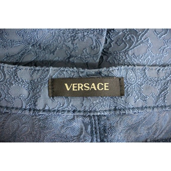 Vintage Versace Womens 30 x 29 Fully Embroidered Soft Pants Rare G1044 - Picture 5 of 11